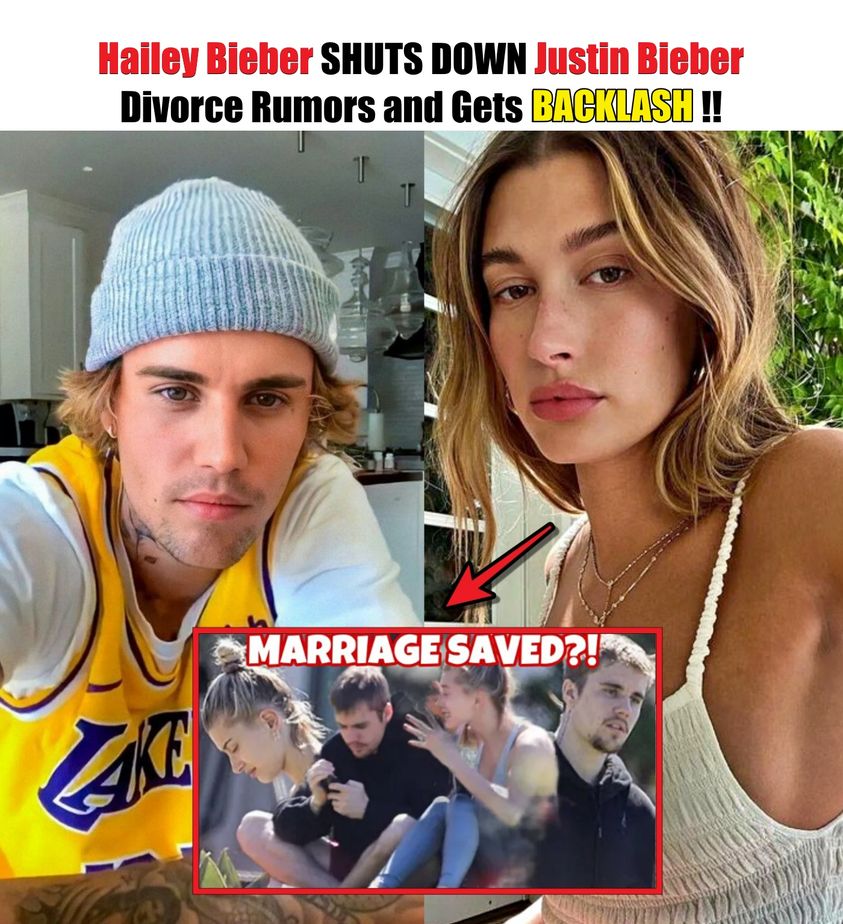 Hailey Bieber SHUTS DOWN Justin Bieber Divorce Rumors and Gets BACKLASH!
